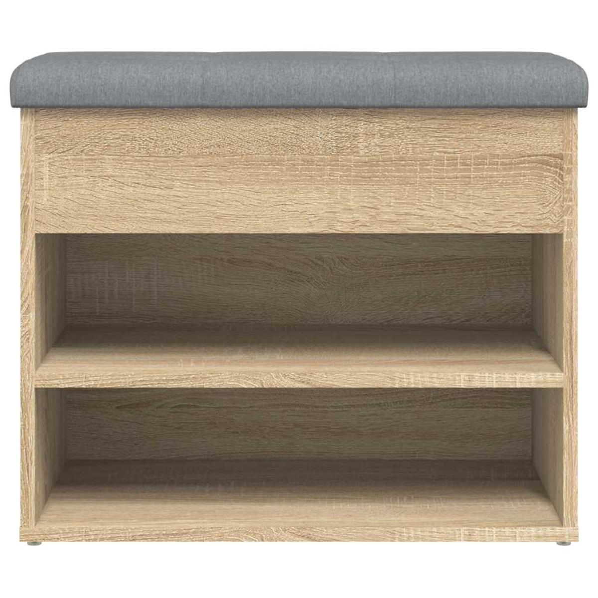 vidaXL Παπουτσοθήκη Sonoma Δρυς 62x32x50 εκ. από Επεξεργασμένο Ξύλο