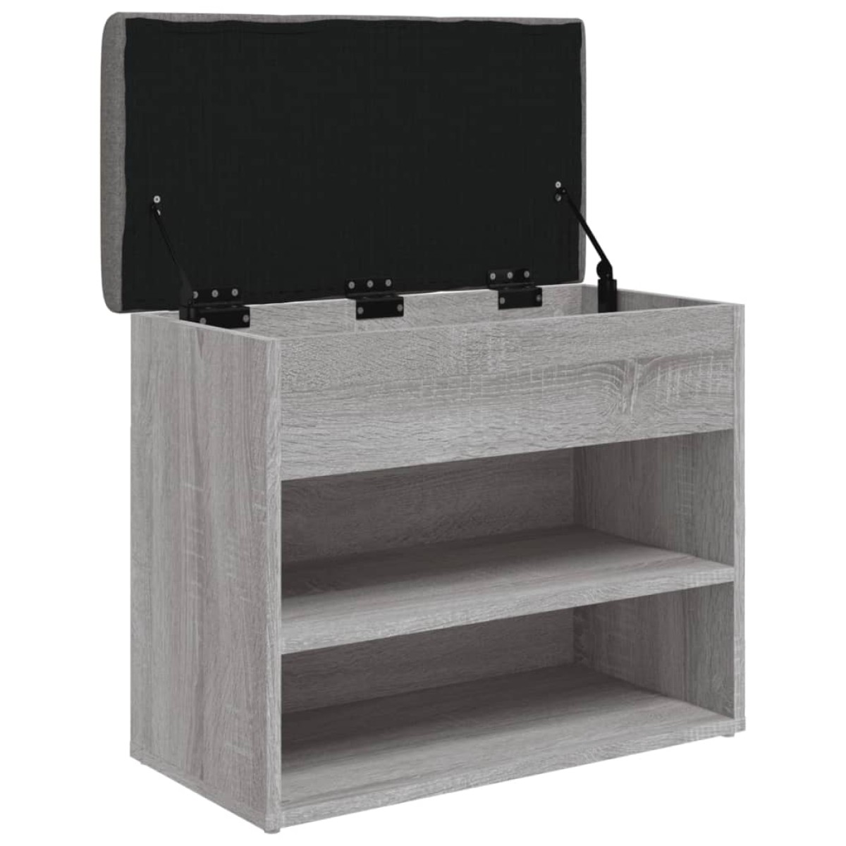 vidaXL Παπουτσοθήκη Γκρι Sonoma 62x32x50 εκ. από Επεξεργασμένο Ξύλο