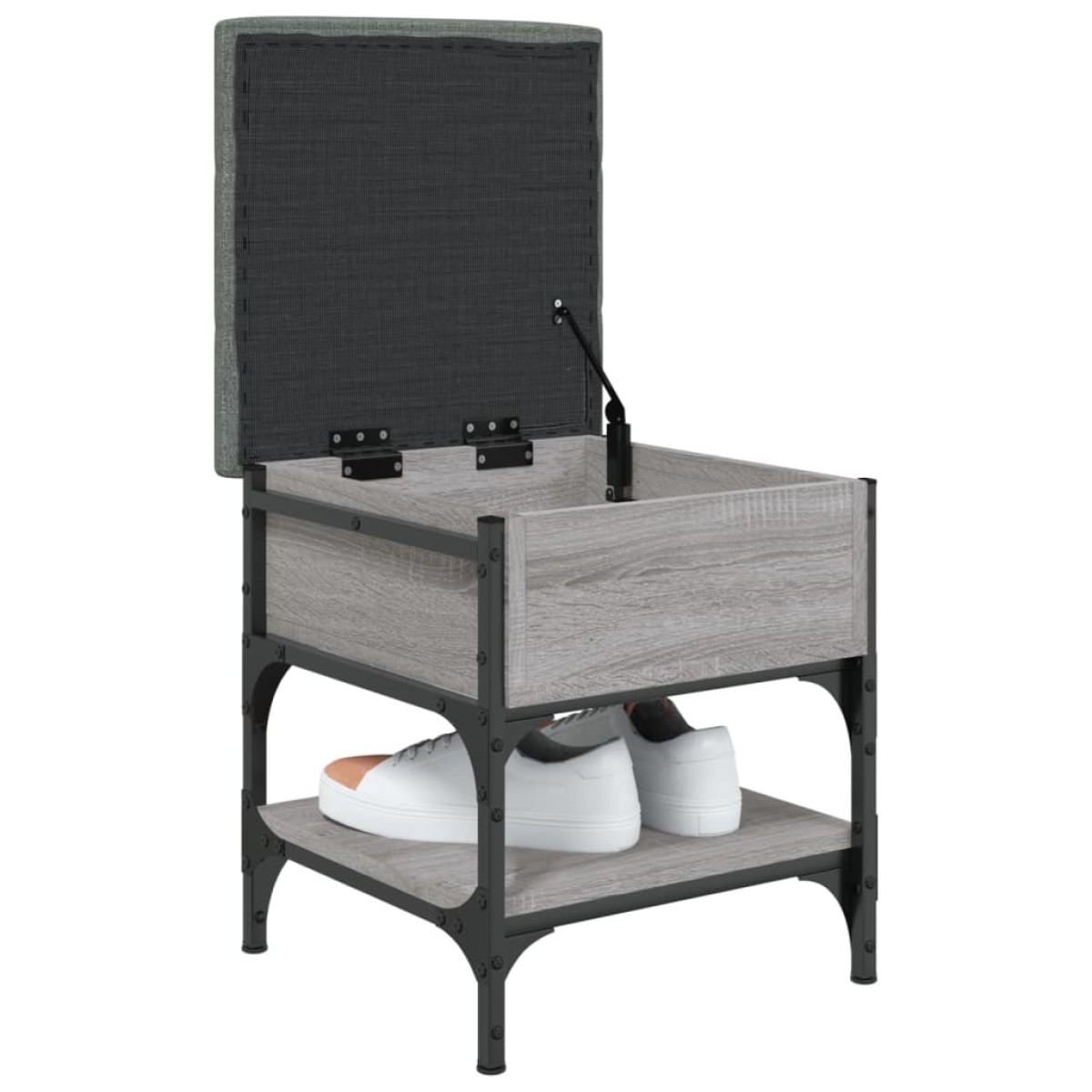 vidaXL Παπουτσοθήκη Γκρι Sonoma 42x42x45 εκ. από Επεξεργασμένο Ξύλο