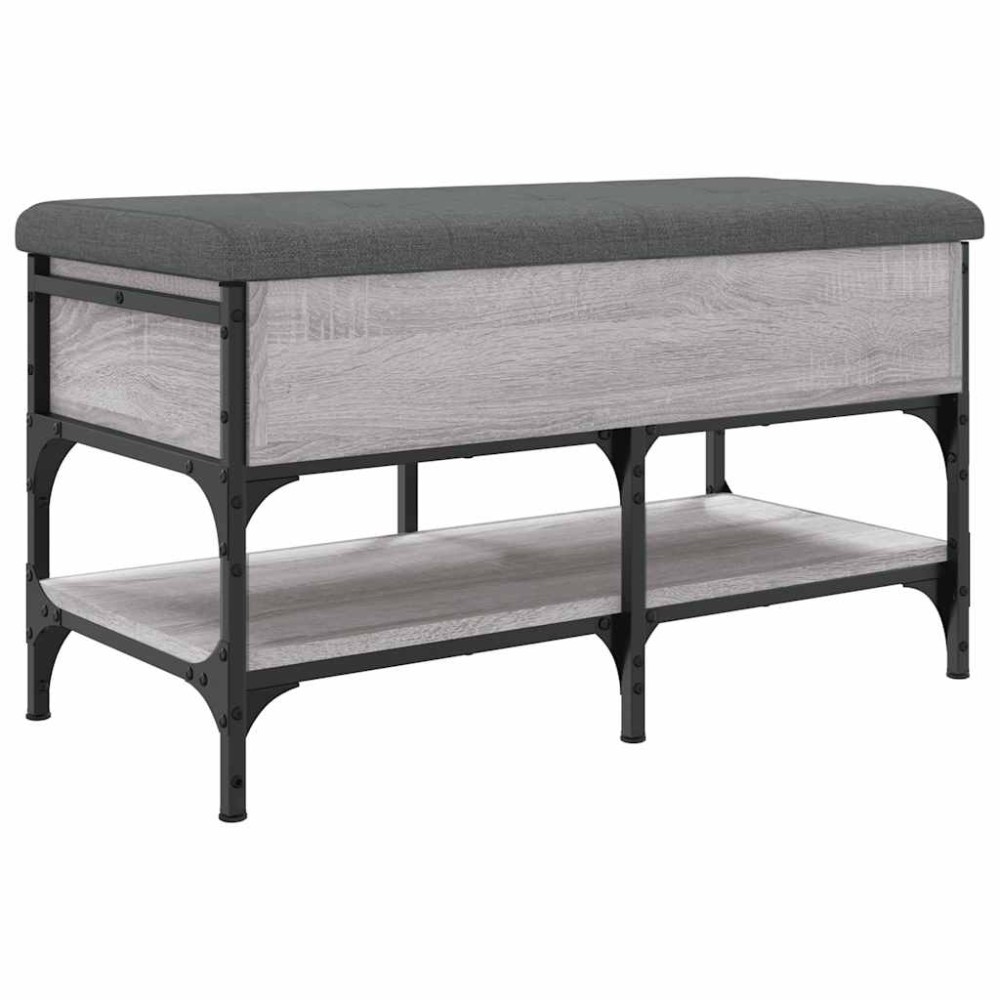 vidaXL Παπουτσοθήκη Γκρι Sonoma 82x42x45 εκ. από Επεξεργασμένο Ξύλο