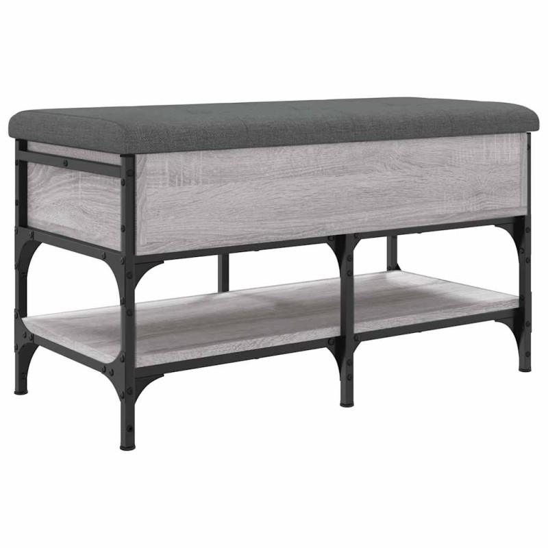 vidaXL Παπουτσοθήκη Γκρι Sonoma 82x42x45 εκ. από Επεξεργασμένο Ξύλο