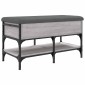 vidaXL Παπουτσοθήκη Γκρι Sonoma 82x42x45 εκ. από Επεξεργασμένο Ξύλο