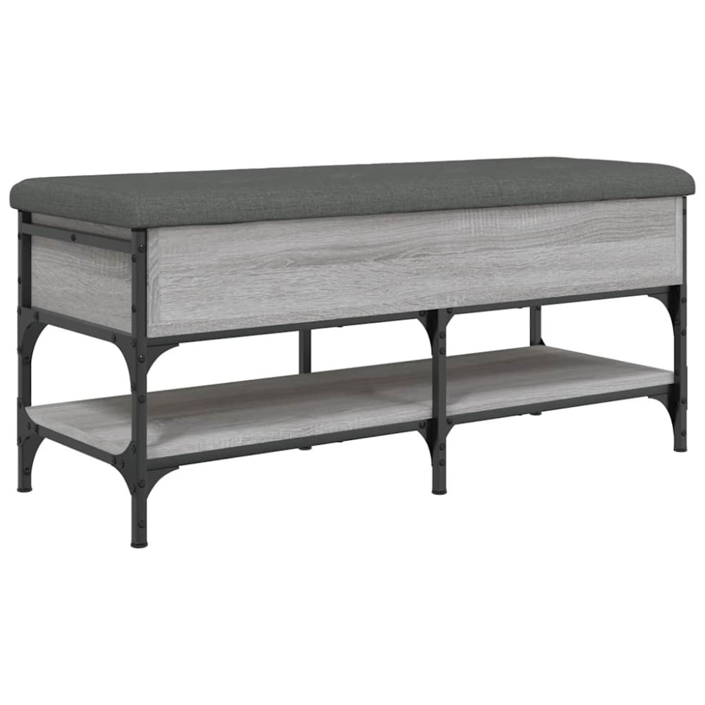 vidaXL Παπουτσοθήκη Γκρι Sonoma 102x42x45 εκ. από Επεξεργασμένο Ξύλο