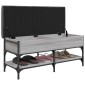 vidaXL Παπουτσοθήκη Γκρι Sonoma 102x42x45 εκ. από Επεξεργασμένο Ξύλο