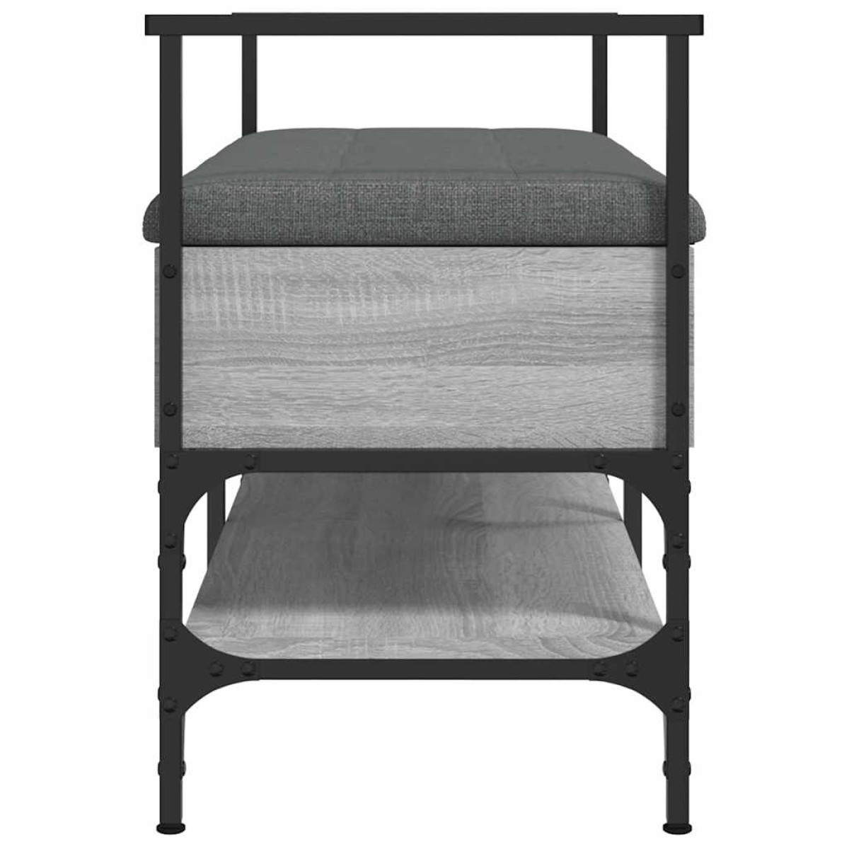 vidaXL Παπουτσοθήκη Γκρι Sonoma 85,5x42x57,5εκ. από Επεξεργασμένο Ξύλο