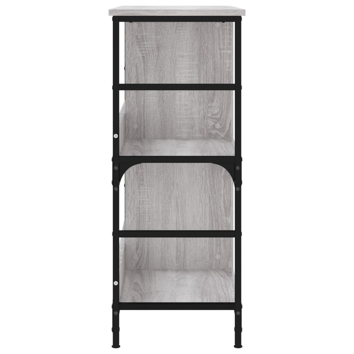 vidaXL Βιβλιοθήκη Γκρι Sonoma 78,5x33x82 εκ. Επεξεργασμένο Ξύλο