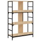 vidaXL Βιβλιοθήκη Sonoma Δρυς 78,5x33x117,5 εκ. Επεξεργασμένο Ξύλο