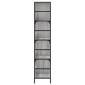 vidaXL Βιβλιοθήκη Γκρι Sonoma 78,5 x 33 x 153 εκ. Επεξεργασμένο Ξύλο