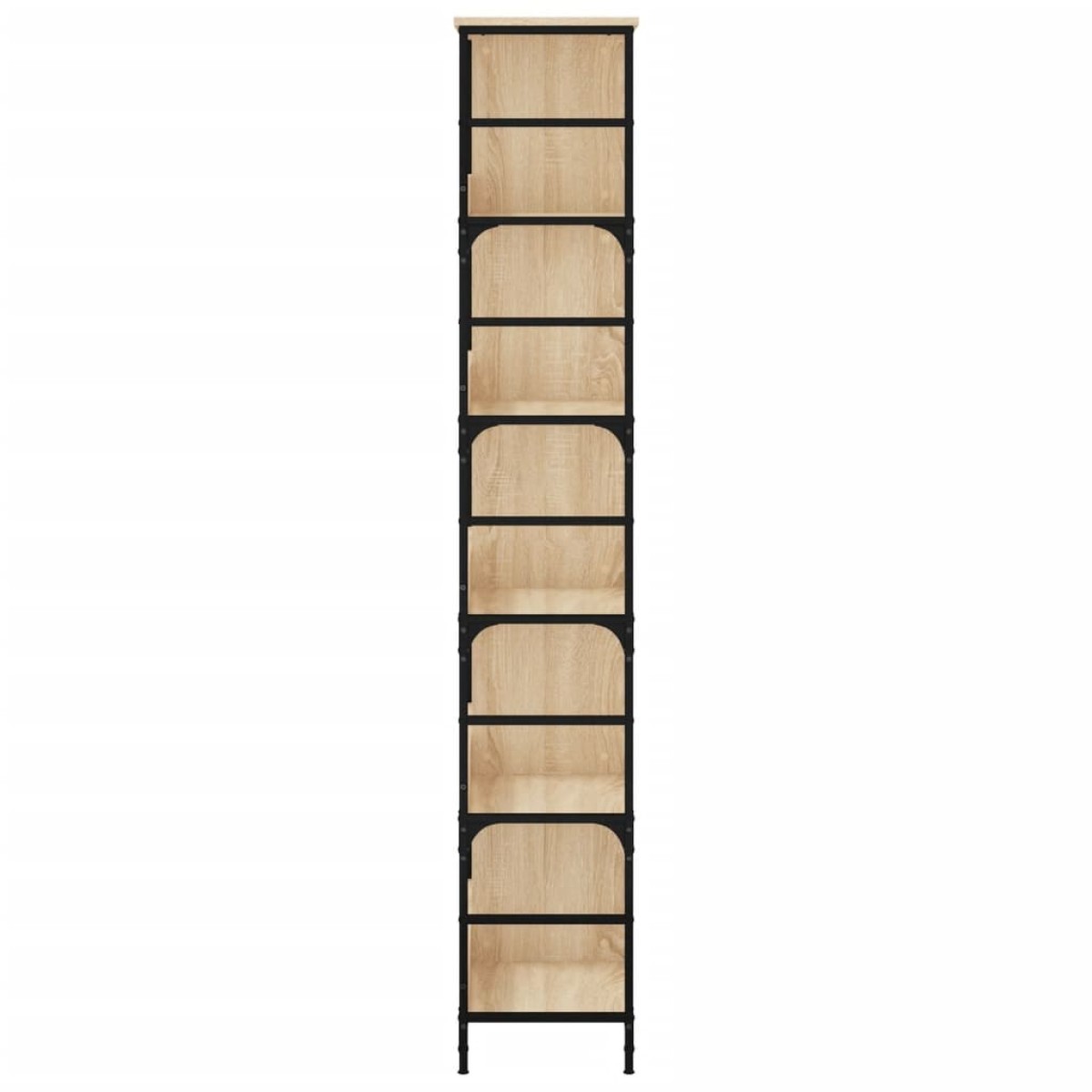 vidaXL Βιβλιοθήκη Sonoma Δρυς 78,5x33x188,5 εκ. Επεξεργασμένο Ξύλο