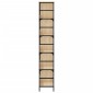 vidaXL Βιβλιοθήκη Sonoma Δρυς 78,5x33x188,5 εκ. Επεξεργασμένο Ξύλο
