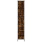 vidaXL Βιβλιοθήκη Καπνιστή Δρυς 78,5x33x188,5 εκ. Επεξεργασμένο Ξύλο