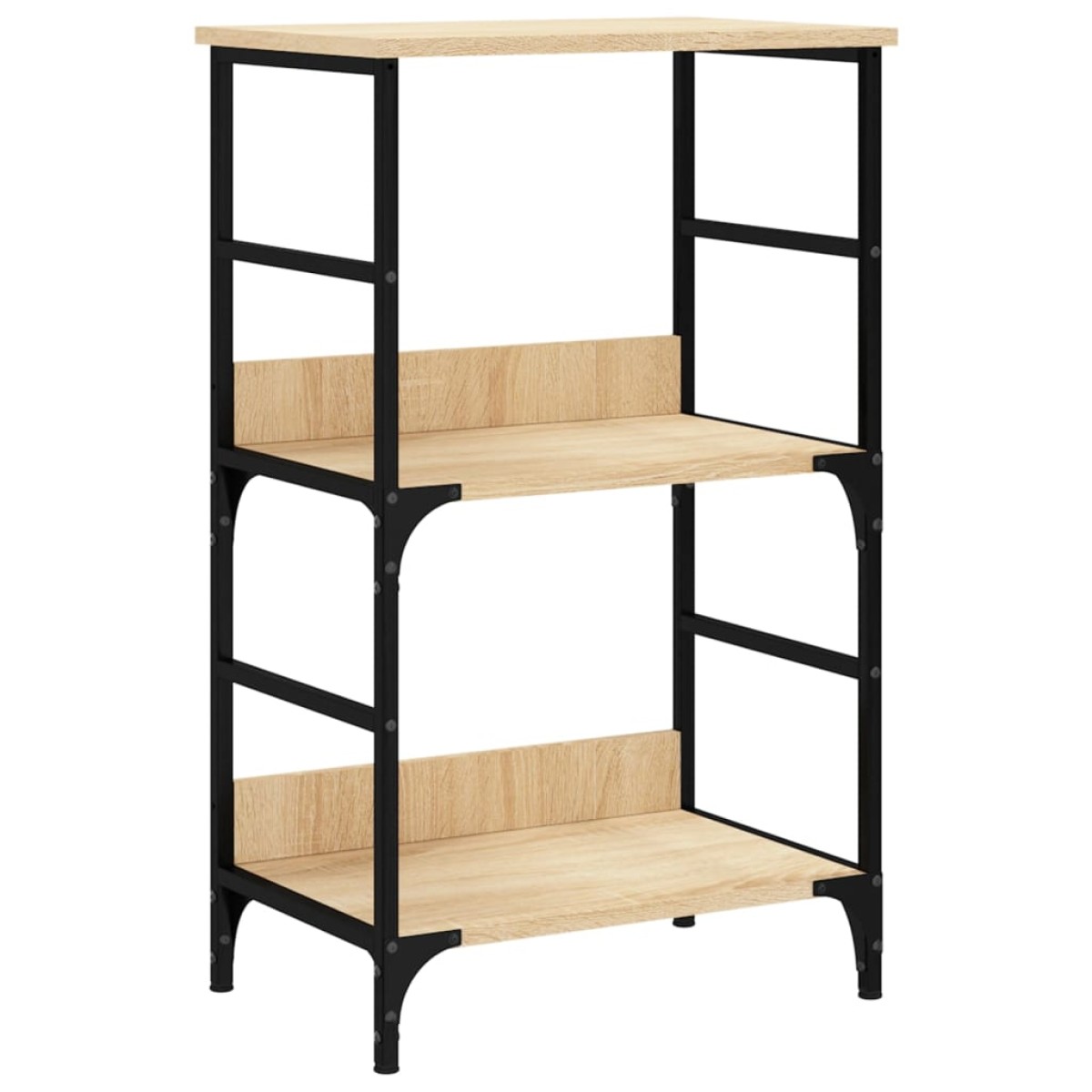 vidaXL Βιβλιοθήκη Sonoma Δρυς 50 x 33 x 82 εκ. από Επεξεργασμένο Ξύλο