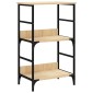 vidaXL Βιβλιοθήκη Sonoma Δρυς 50 x 33 x 82 εκ. από Επεξεργασμένο Ξύλο