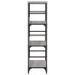 vidaXL Βιβλιοθήκη Γκρι Sonoma 50x33x117,5 εκ. Επεξεργασμένο Ξύλο