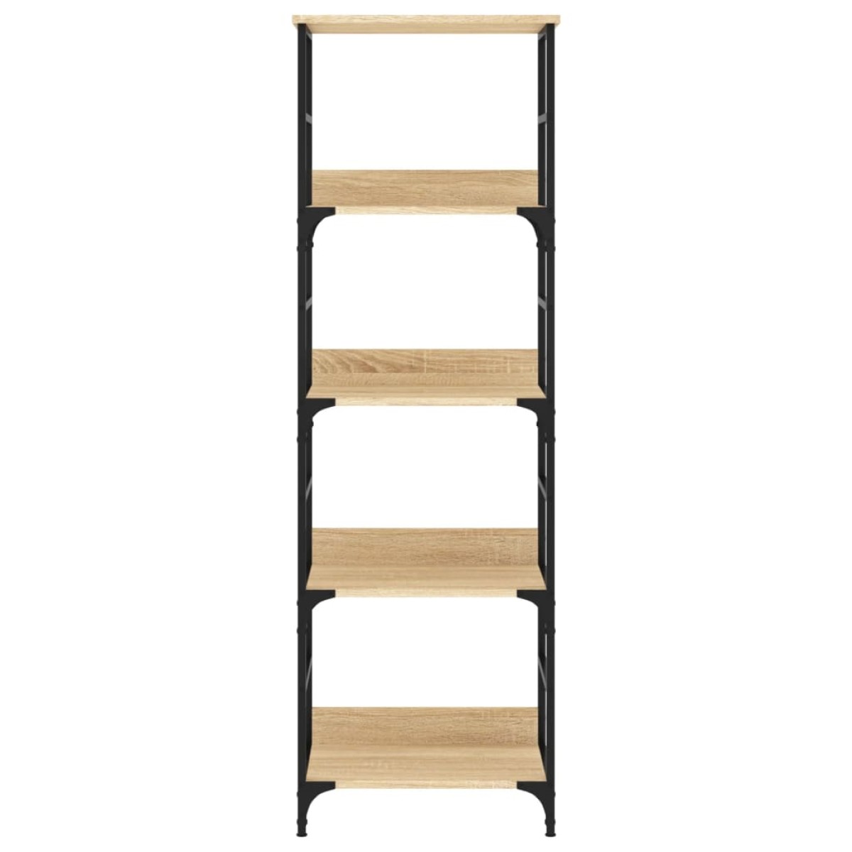 vidaXL Βιβλιοθήκη Sonoma Δρυς 50x33x153 εκ. Επεξεργασμένο Ξύλο