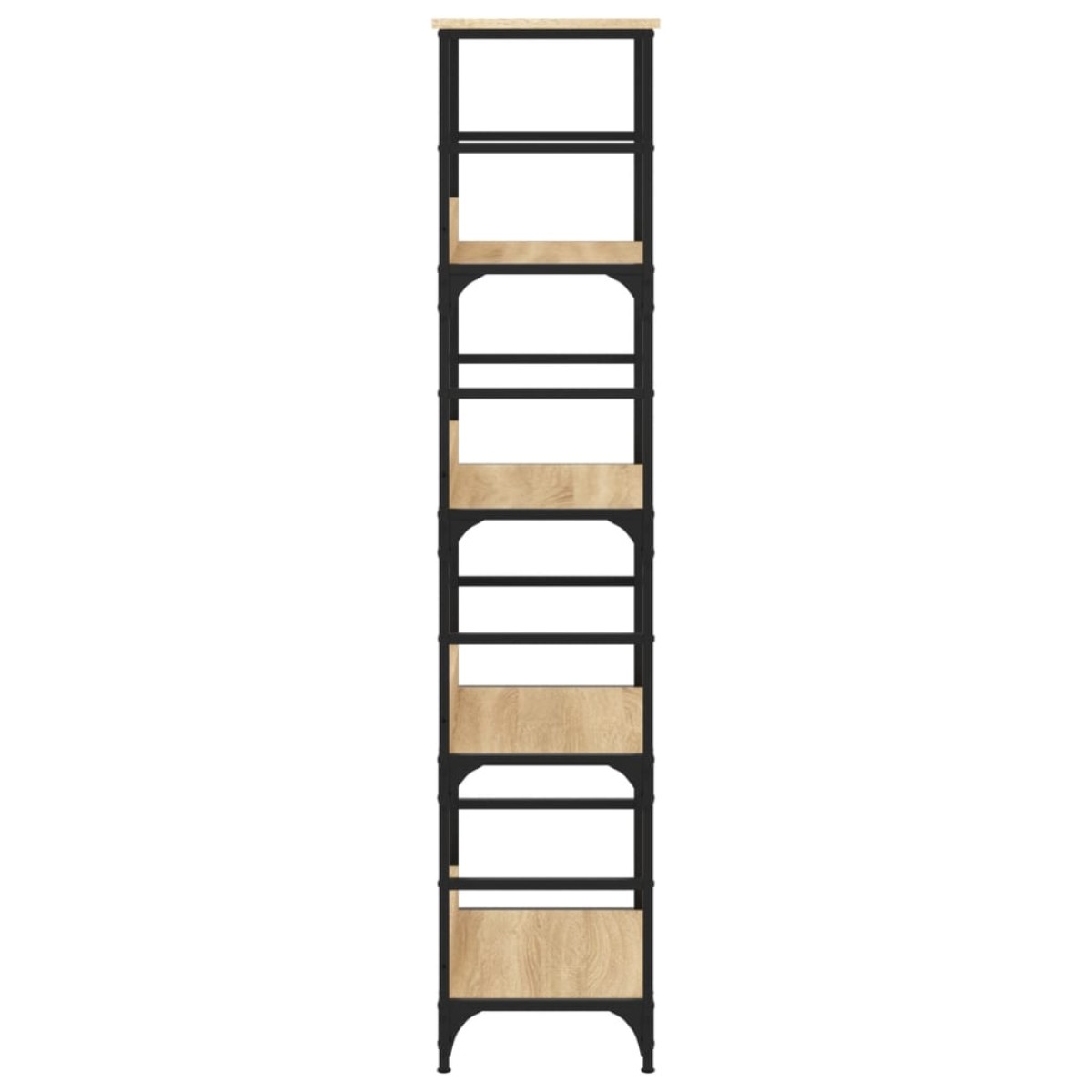 vidaXL Βιβλιοθήκη Sonoma Δρυς 50x33x153 εκ. Επεξεργασμένο Ξύλο