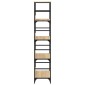 vidaXL Βιβλιοθήκη Sonoma Δρυς 50x33x153 εκ. Επεξεργασμένο Ξύλο