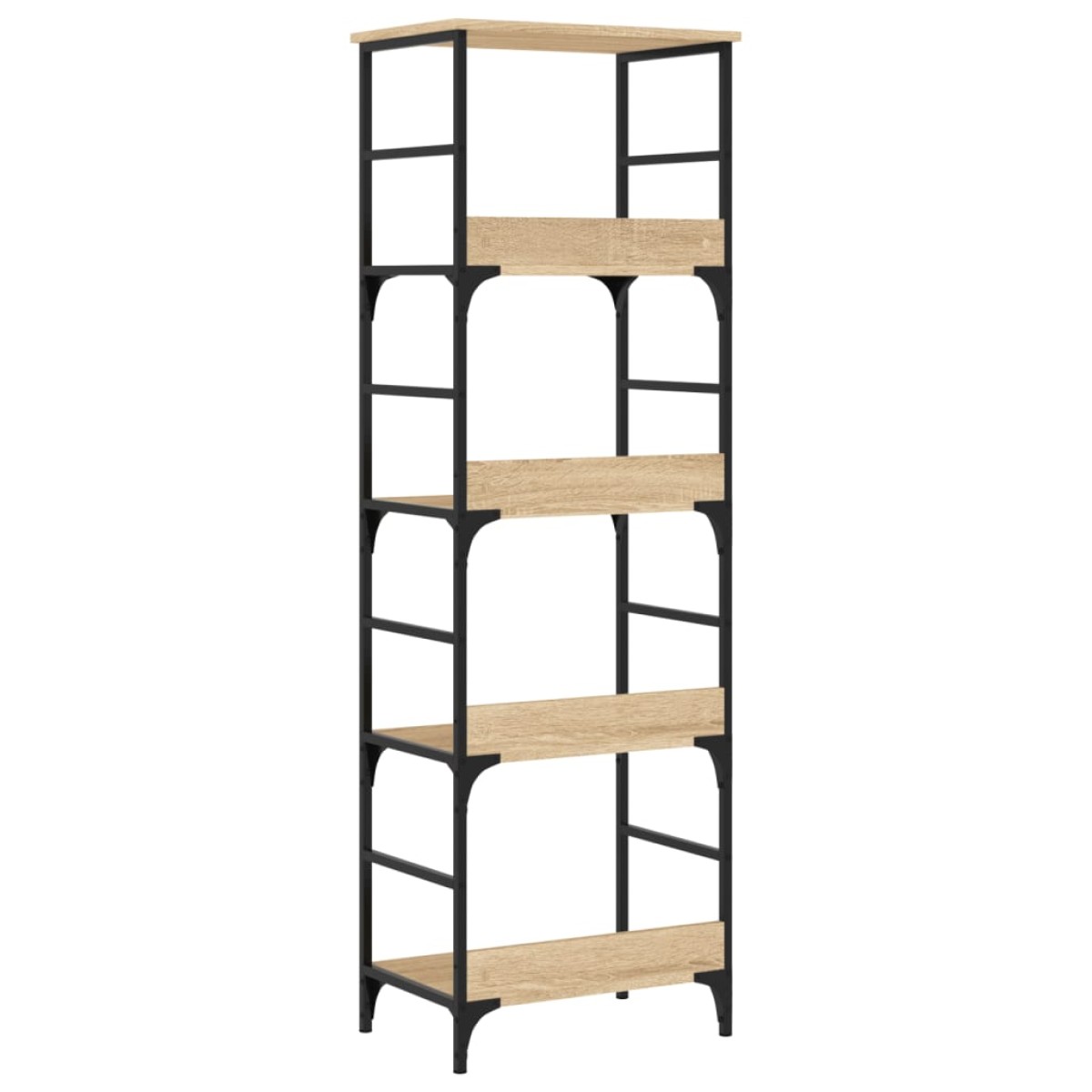vidaXL Βιβλιοθήκη Sonoma Δρυς 50x33x153 εκ. Επεξεργασμένο Ξύλο