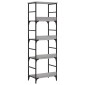 vidaXL Βιβλιοθήκη Γκρι Sonoma 50x33x153 εκ. Επεξεργασμένο Ξύλο