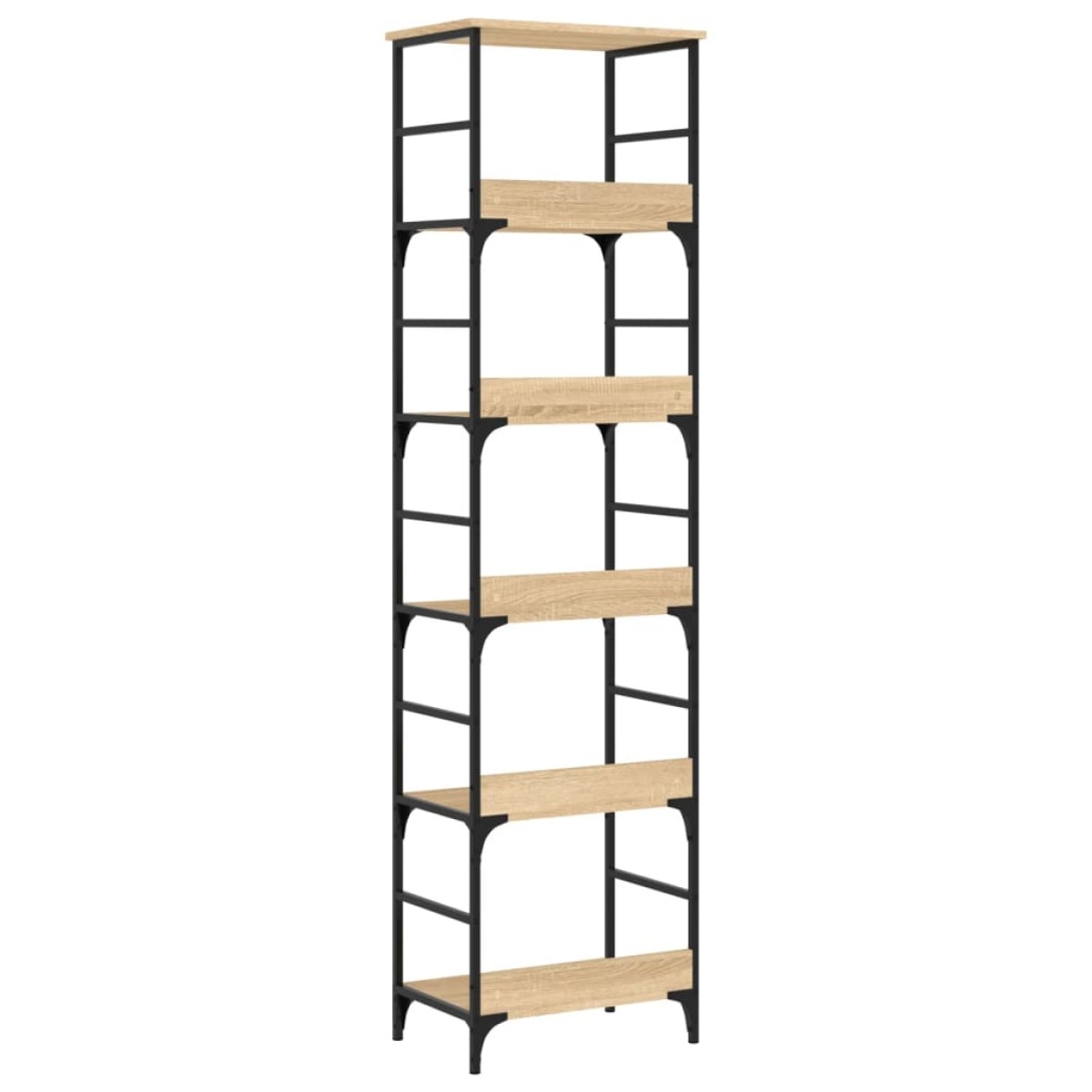 vidaXL Βιβλιοθήκη Sonoma Δρυς 50x33x188,5 εκ. Επεξεργασμένο Ξύλο