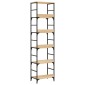 vidaXL Βιβλιοθήκη Sonoma Δρυς 50x33x188,5 εκ. Επεξεργασμένο Ξύλο