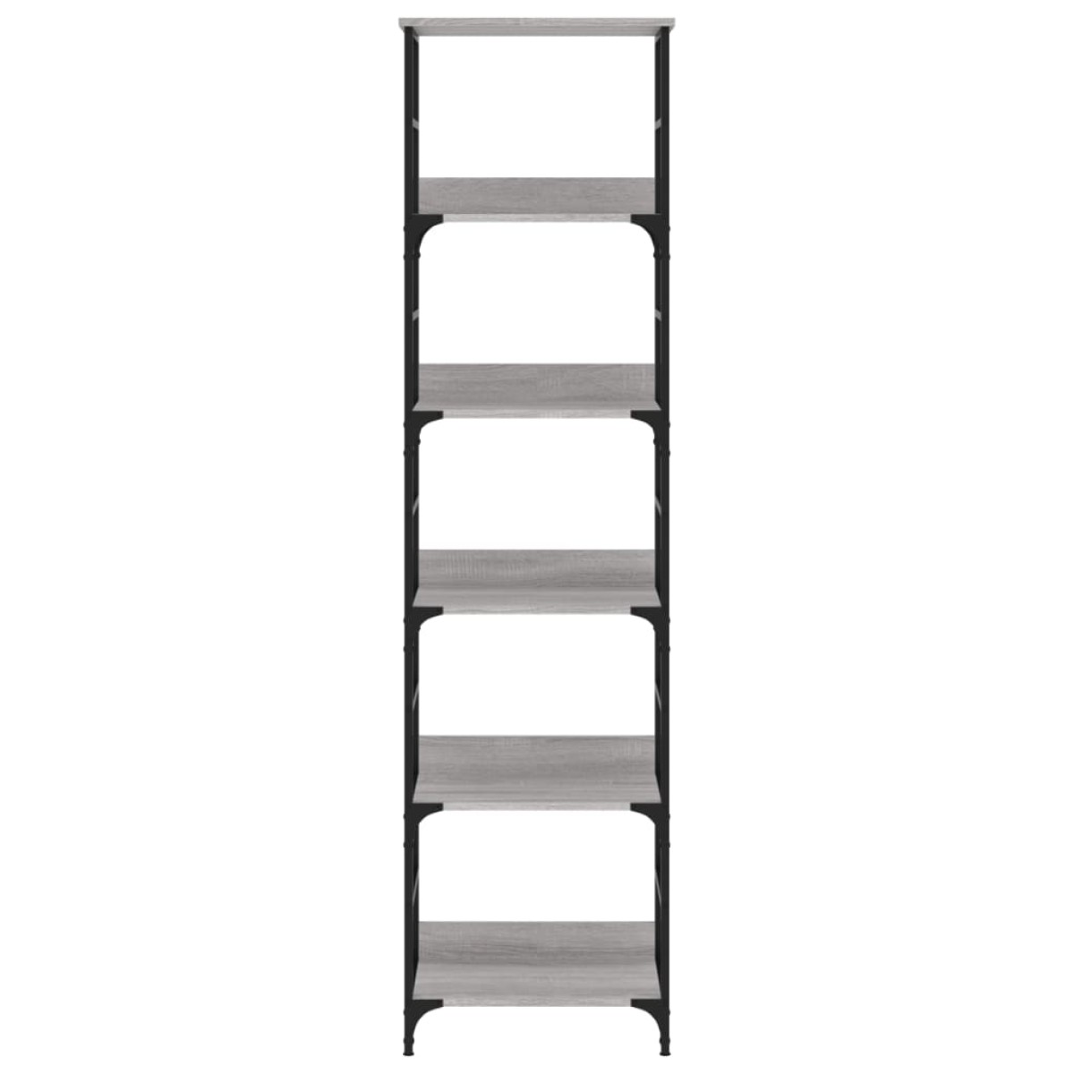 vidaXL Βιβλιοθήκη Γκρι Sonoma 50x33x188,5 εκ. Επεξεργασμένο Ξύλο