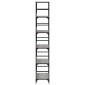 vidaXL Βιβλιοθήκη Γκρι Sonoma 50x33x188,5 εκ. Επεξεργασμένο Ξύλο