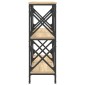 vidaXL Τραπέζι Κονσόλα Sonoma Δρυς 100 x 28 x 80,5 εκ. Επεξεργ. Ξύλο