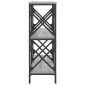 vidaXL Τραπέζι Κονσόλα Γκρι Sonoma 100x28x80,5 εκ. Επεξεργασμένο Ξύλο