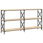vidaXL Τραπέζι Κονσόλα Sonoma Δρυς 156 x 28 x 80,5 εκ. Επεξεργ. Ξύλο