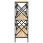vidaXL Τραπέζι Κονσόλα Sonoma Δρυς 156 x 28 x 80,5 εκ. Επεξεργ. Ξύλο