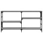 vidaXL Τραπέζι Κονσόλα Γκρι Sonoma 150 x 29 x 76,5 εκ. Επεξεργ. Ξύλο