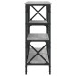 vidaXL Τραπέζι Κονσόλα Γκρι Sonoma 150 x 29 x 76,5 εκ. Επεξεργ. Ξύλο
