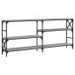 vidaXL Τραπέζι Κονσόλα Γκρι Sonoma 180x29x76,5 εκ. Επεξεργ. Ξύλο