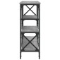 vidaXL Τραπέζι Κονσόλα Γκρι Sonoma 180x29x76,5 εκ. Επεξεργ. Ξύλο