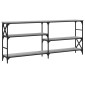 vidaXL Τραπέζι Κονσόλα Γκρι Sonoma 180x29x76,5 εκ. Επεξεργ. Ξύλο