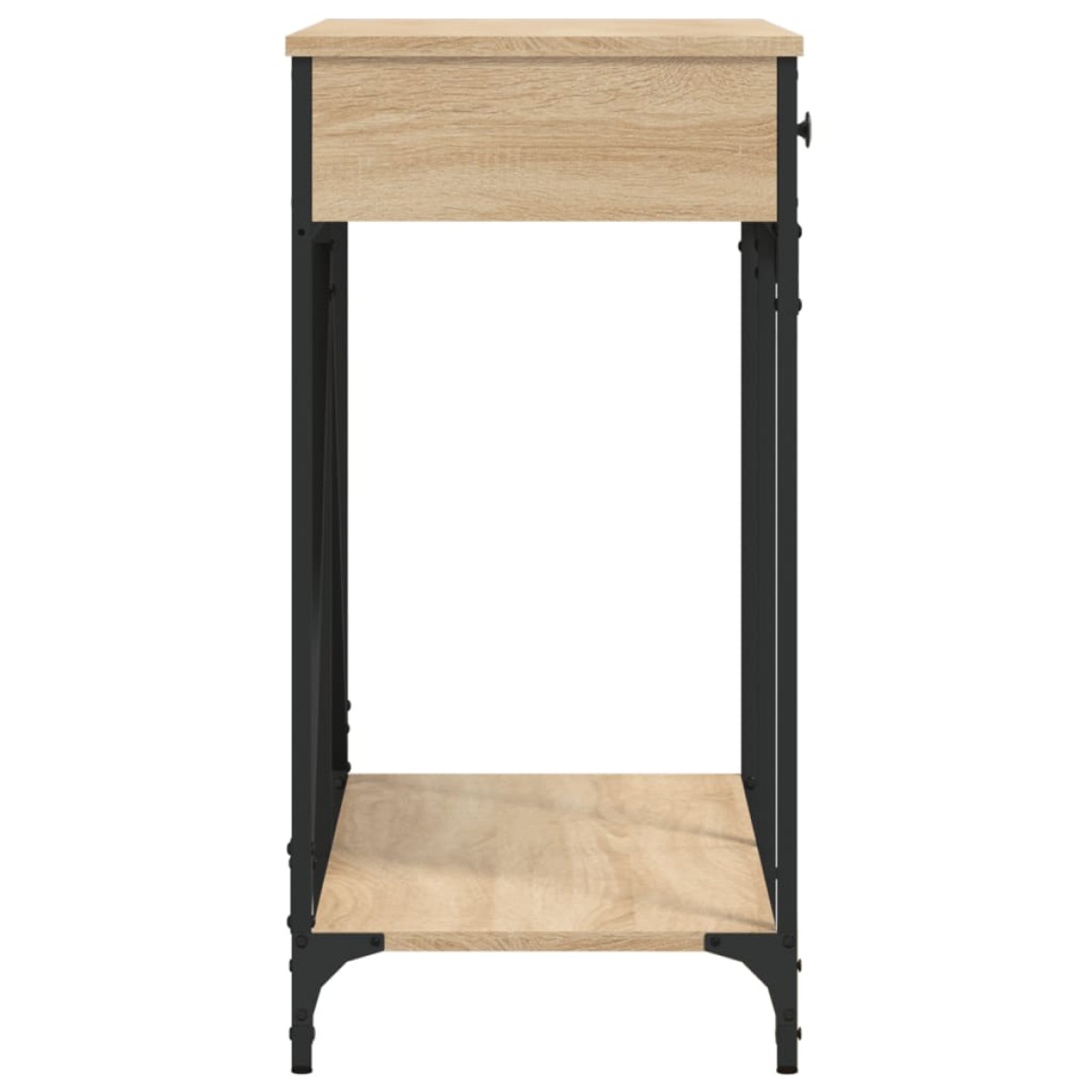 vidaXL Τραπέζι Κονσόλα Sonoma Δρυς 100x39x78,5 εκ. Επεξεργασμένο Ξύλο