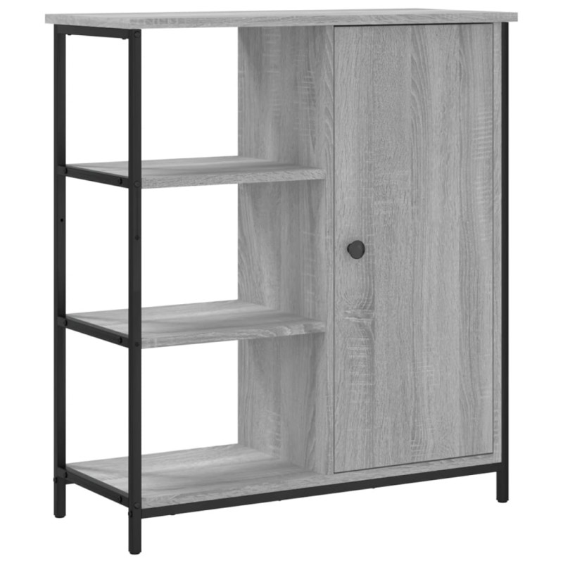vidaXL Ντουλάπι Γκρι Sonoma 70 x 30 x 80 εκ. από Επεξεργ. Ξύλο