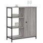 vidaXL Ντουλάπι Γκρι Sonoma 70 x 30 x 80 εκ. από Επεξεργ. Ξύλο