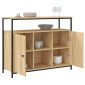 vidaXL Ντουλάπι Sonoma δρυς 100x35x80 εκ. Επεξεργασμένο Ξύλο