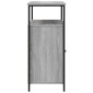 vidaXL Μπουφές Γκρι Sonoma 100x35x80 εκ. από Επεξεργασμένο Ξύλο