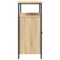 vidaXL Ντουλάπι Sonoma δρυς 100x35x80 εκ. Επεξεργασμένο Ξύλο