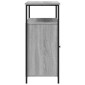 vidaXL Μπουφές Γκρι Sonoma 100x35x80 εκ. από Επεξεργασμένο Ξύλο