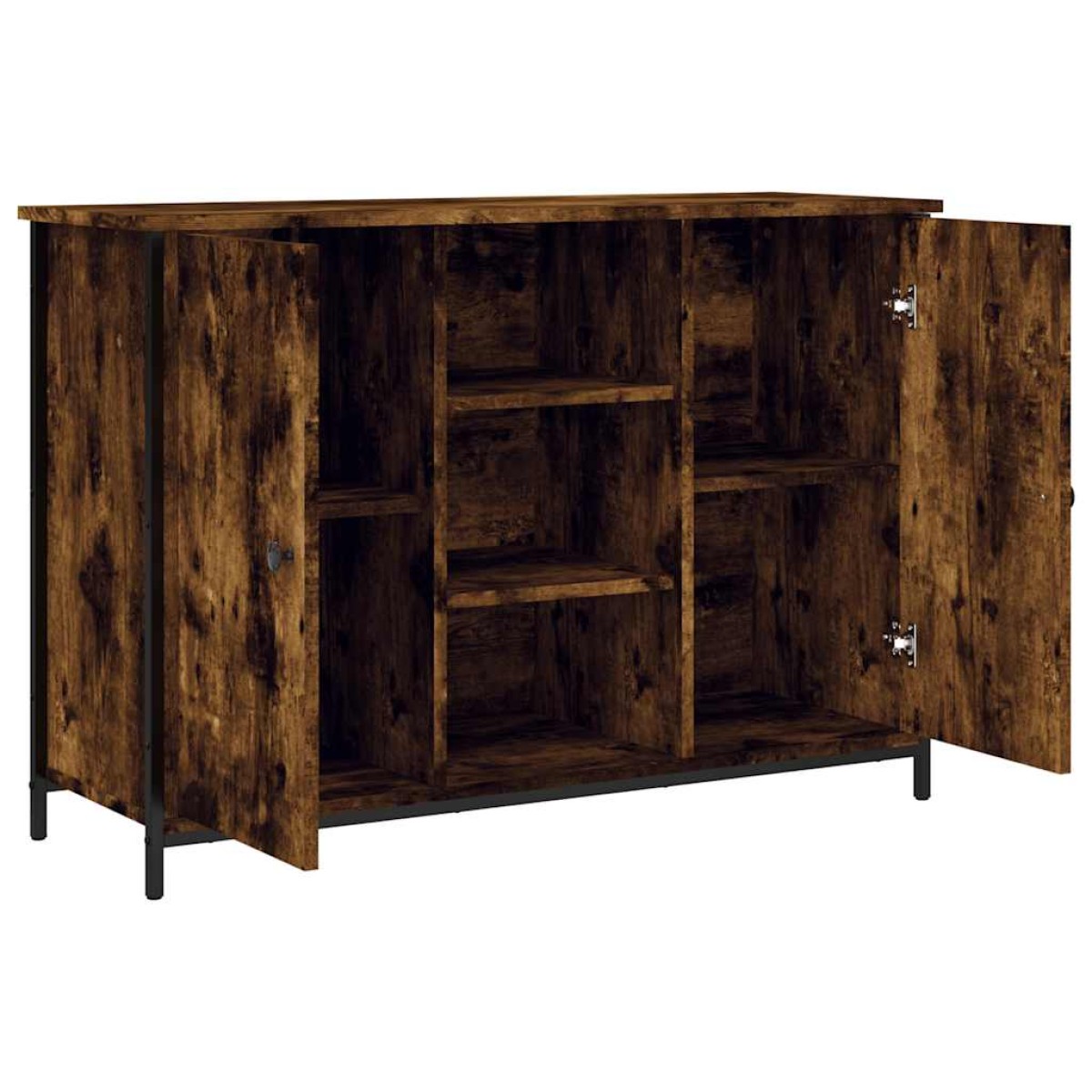 vidaXL Ντουλάπι Καπνιστή Δρυς 100x35x70 εκ. από Επεξεργασμένο Ξύλο