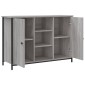 vidaXL Μπουφές Γκρι Sonoma 100x35x70 εκ. από Επεξεργασμένο Ξύλο
