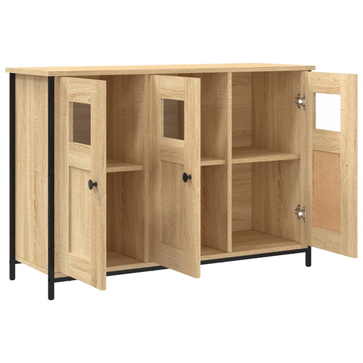 vidaXL Μπουφές Sonoma Δρυς 100 x 35 x 70 εκ. από Επεξεργασμένο Ξύλο