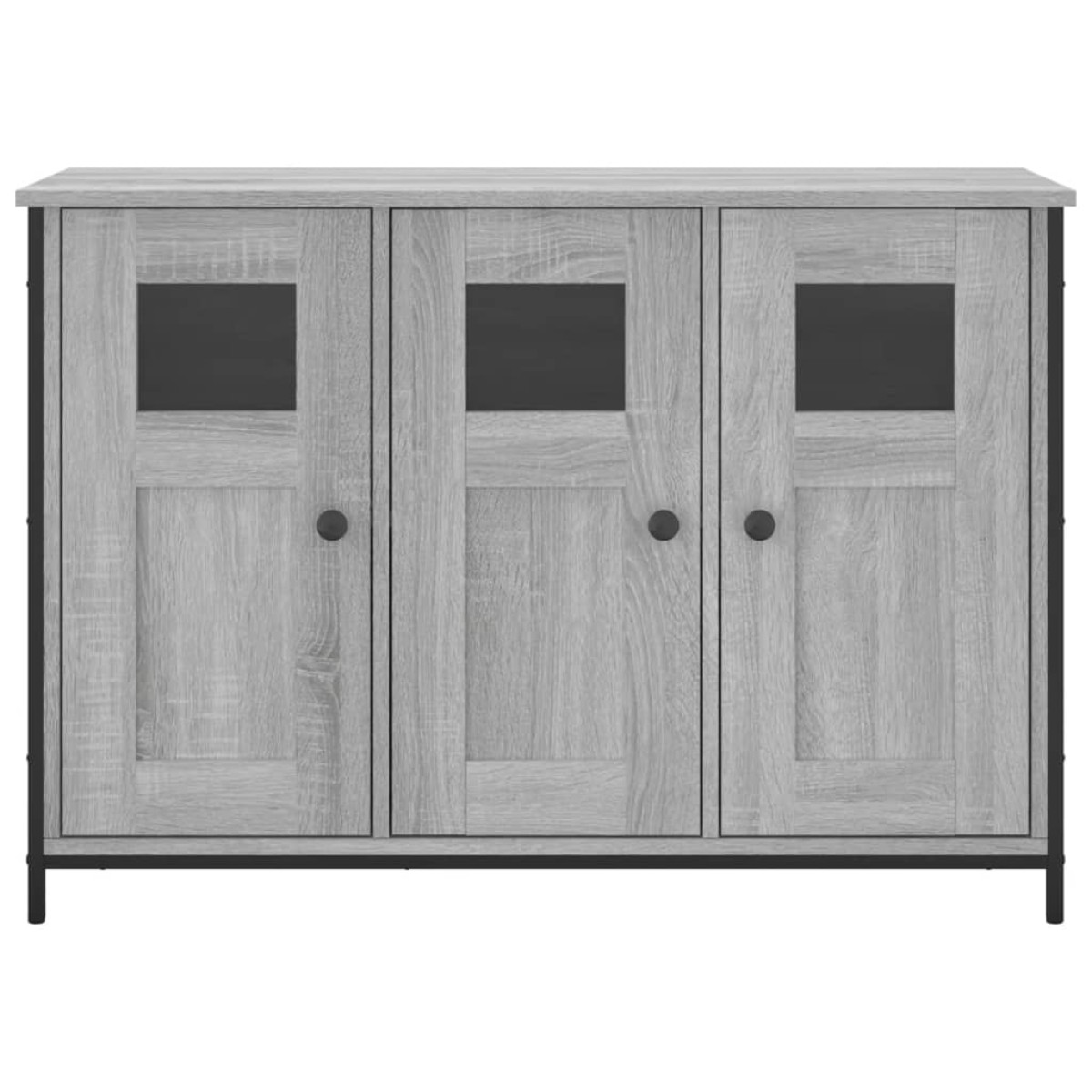 vidaXL Μπουφές Γκρι Sonoma 100x35x70 εκ. από Επεξεργασμένο Ξύλο