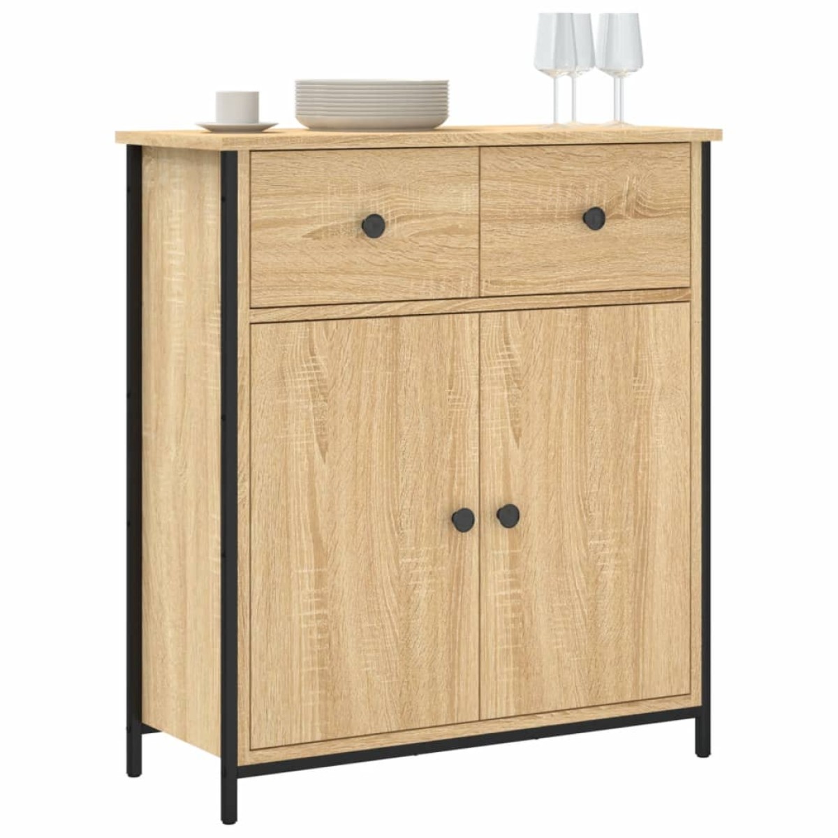 vidaXL Ντουλάπι Sonoma Δρυς 70x30x80 εκ. Επεξεργασμένο Ξύλο