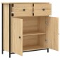 vidaXL Ντουλάπι Sonoma Δρυς 70x30x80 εκ. Επεξεργασμένο Ξύλο