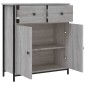 vidaXL Ντουλάπι Γκρι Sonoma 70 x 30 x 80 εκ. από Επεξεργ. Ξύλο